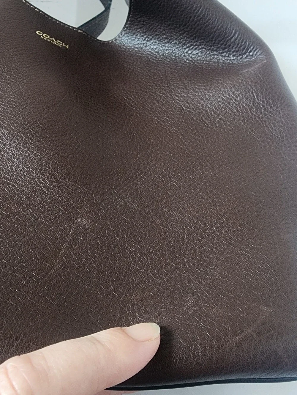 NWT Coach Brooklyn 28 Maple (SLIGHT FLAWS)